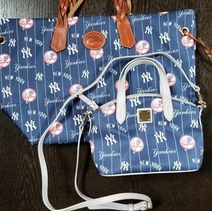 2 Dooney & Bourke MLB Bags Tote and Crossbody